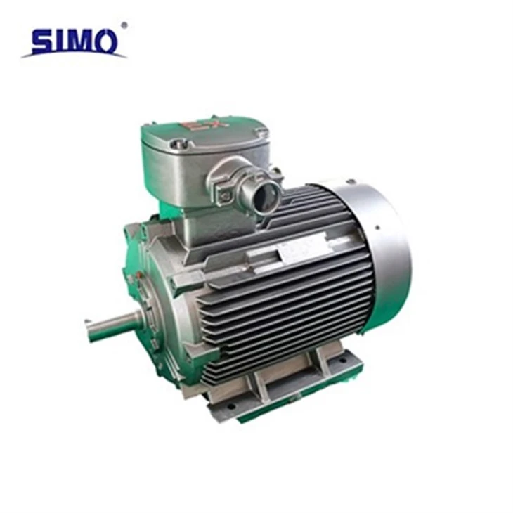 विस्फोट रोधी इलेक्ट्रिक मोटरें YBX3-160L-2-18.5KW-380V-50HZ-IP55-B35